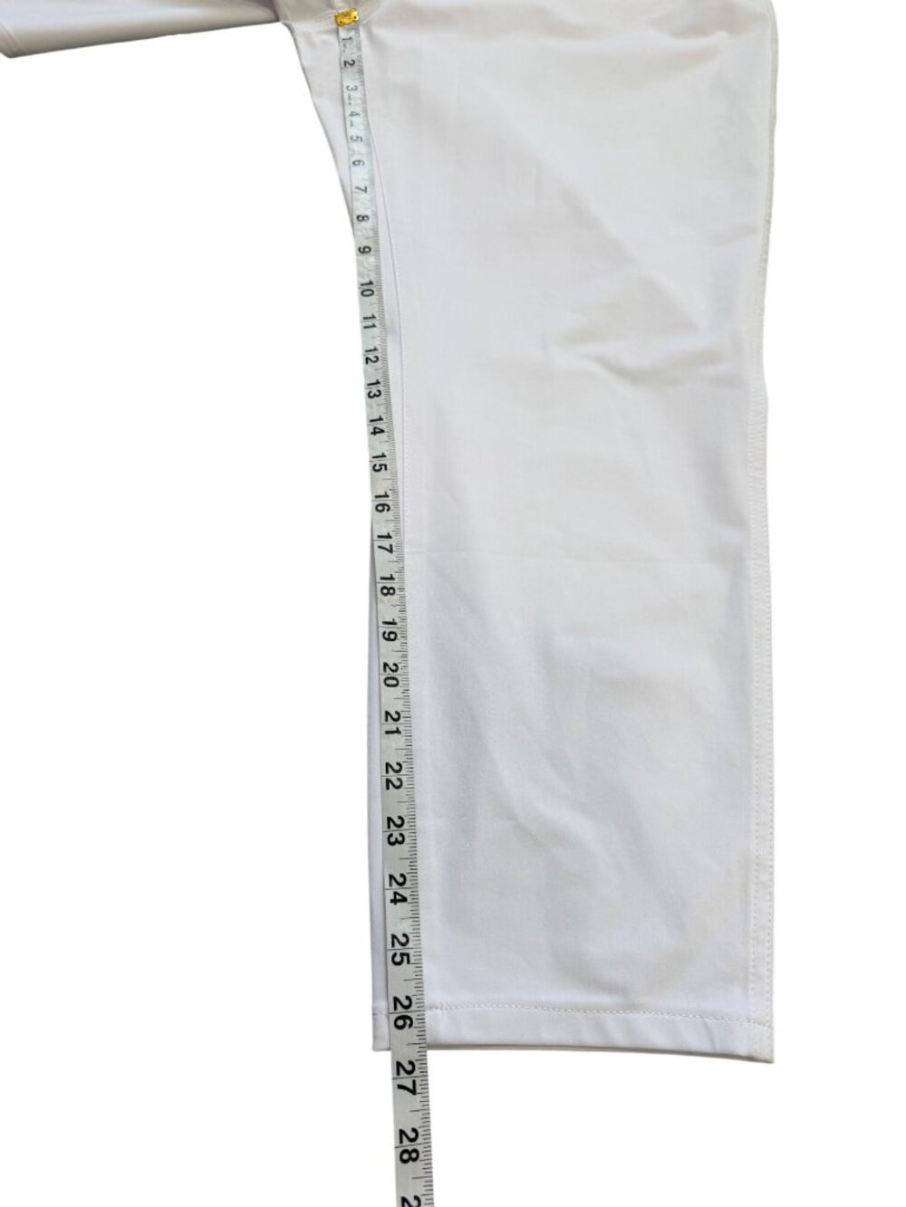 Tommy Bahama Womens Size 16 Island Zone Kira Cay White Stretch Ankle Pants NEW - Picture 7 of 9